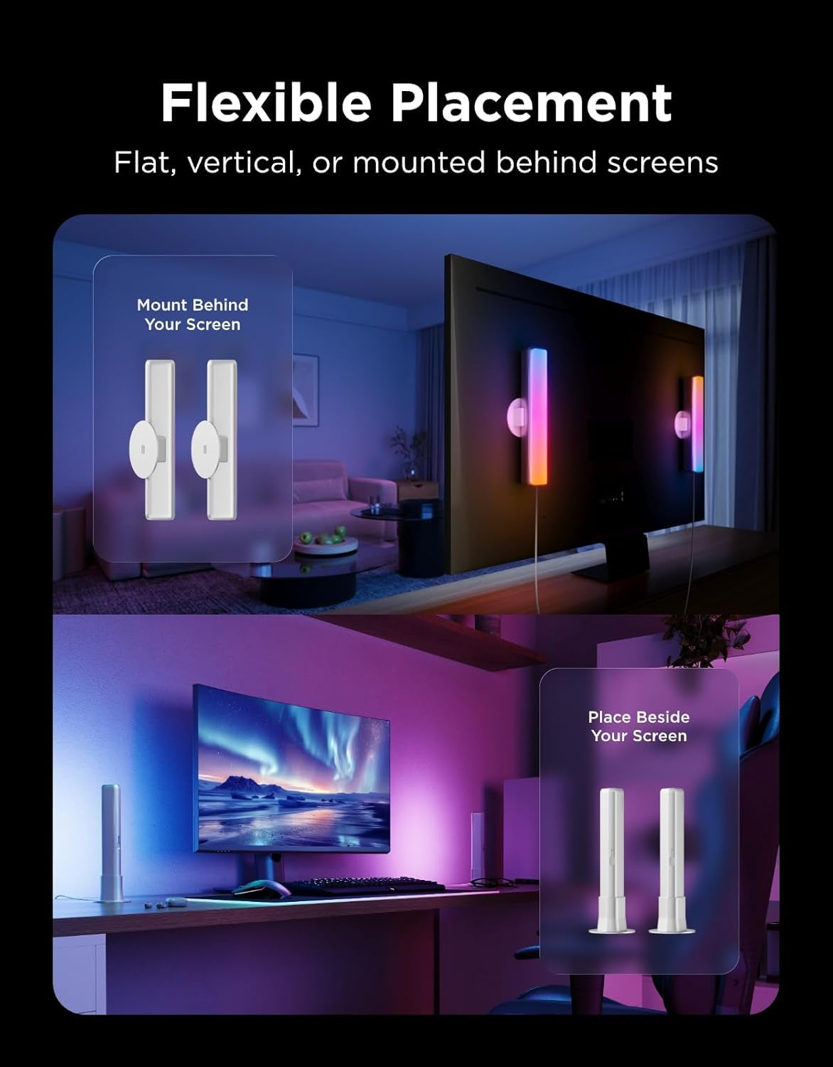 Govee RGBIC Gaming Light Bars Pro